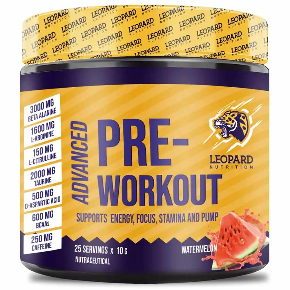 Leopard Nutrition Advanced Pre-Workout,  0.55 lb  Watermelon