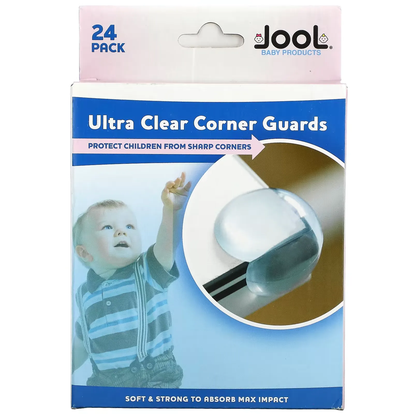 Ultra Clear Corner Guards, 24 Count