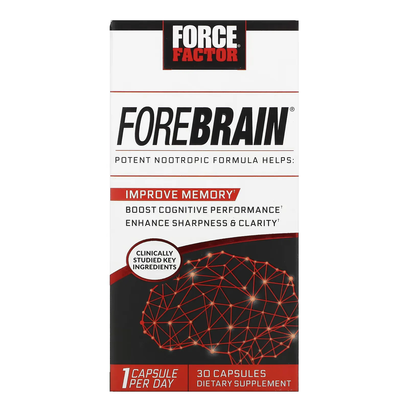 Forebrain, 30 Capsules