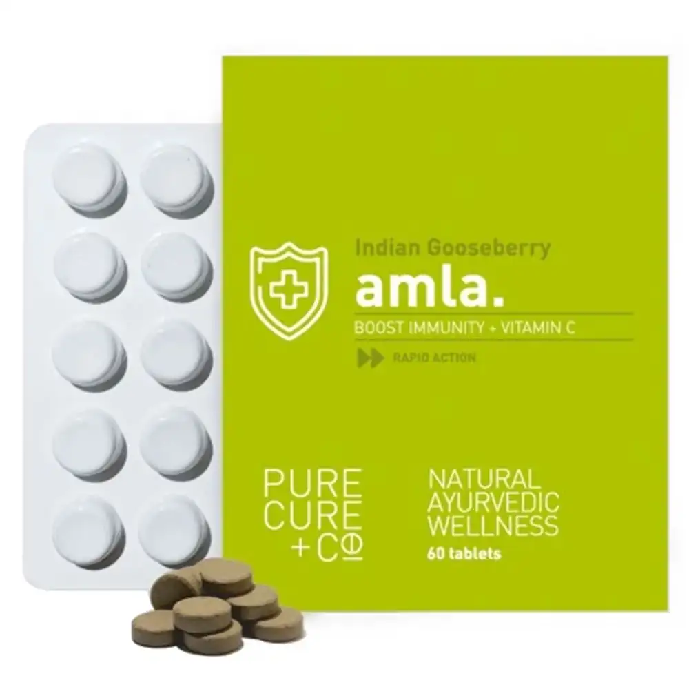 Pure Cure + Co Amla,  60 tablet(s)