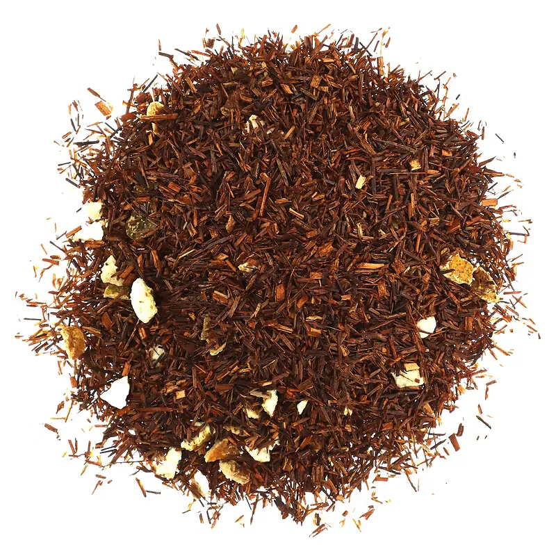 Whole Leaf Herbal Tisane, Organic Rooibos Orange, Caffeine Free, 1 lb (16 oz)