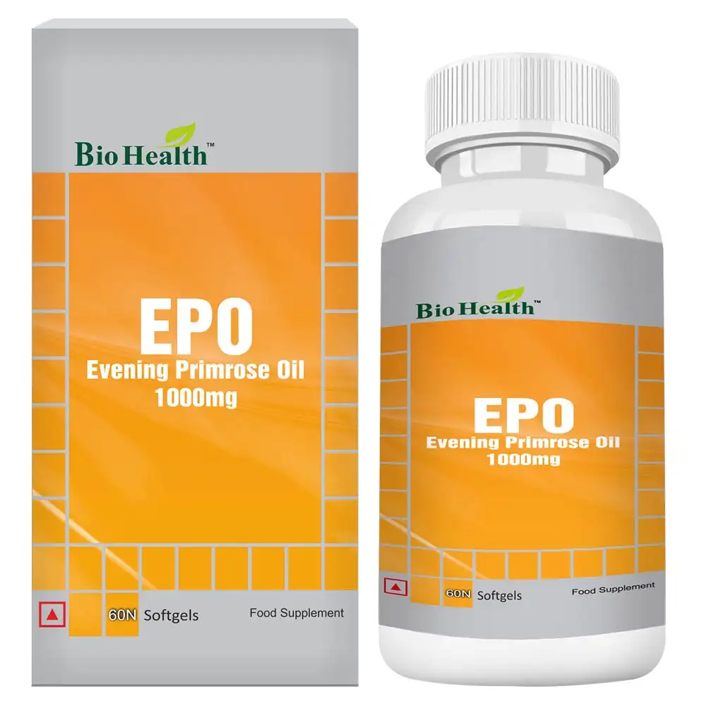 Bio Health Epo 1000mg,  60 softgels