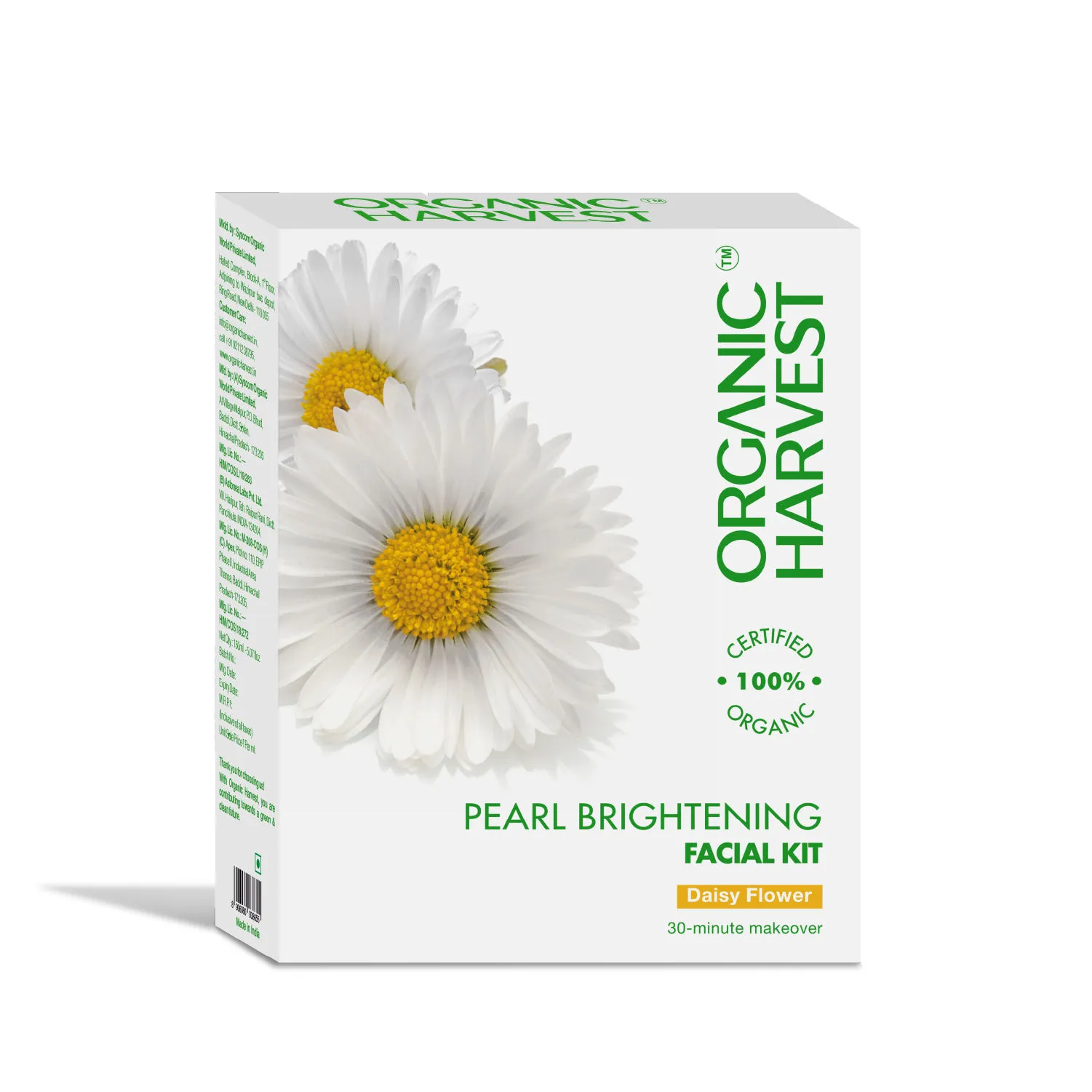 Organic Harvest Pearl - Skin Whitening Facial Kit