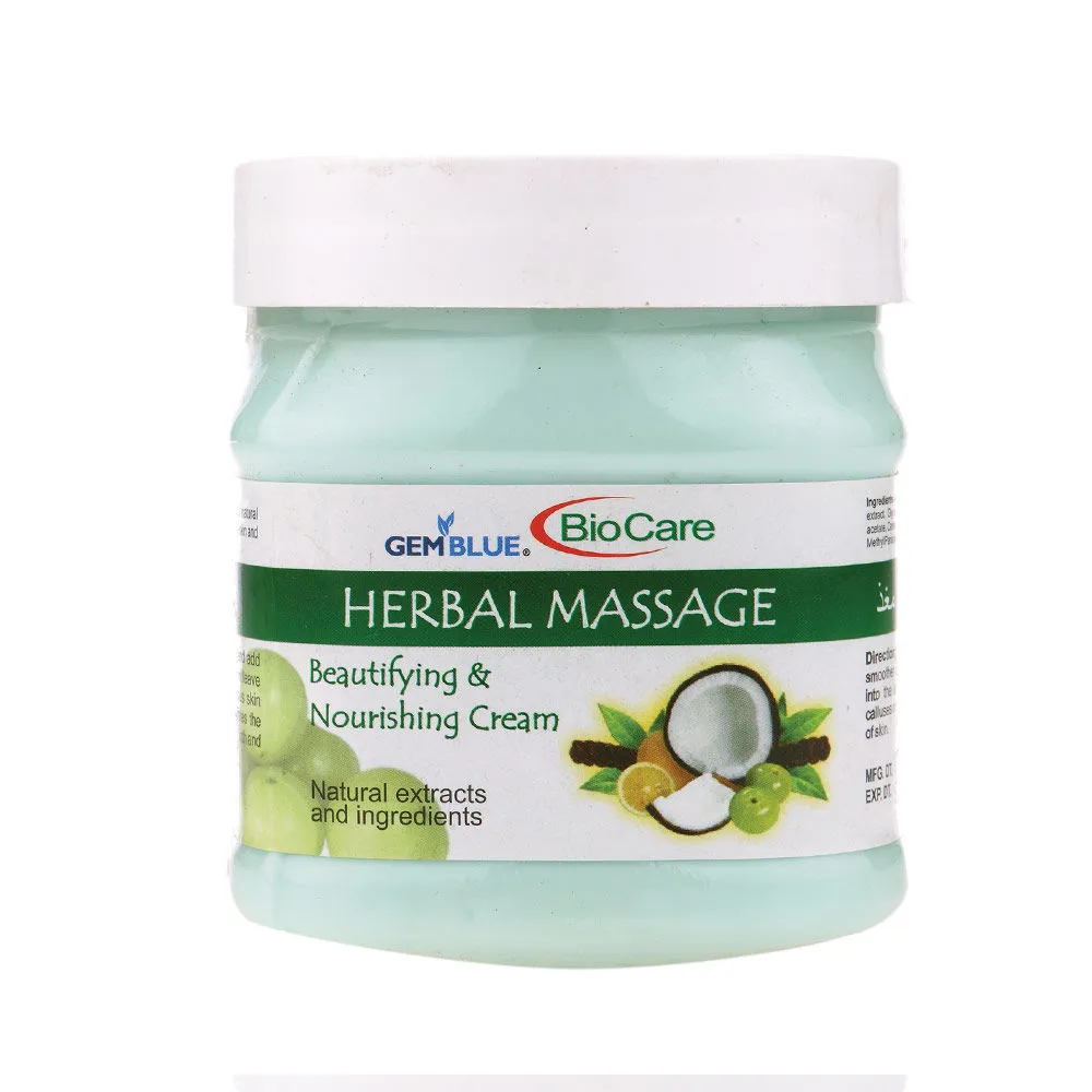 GEMBLUE BioCare Herbal Massage Face and Body cream