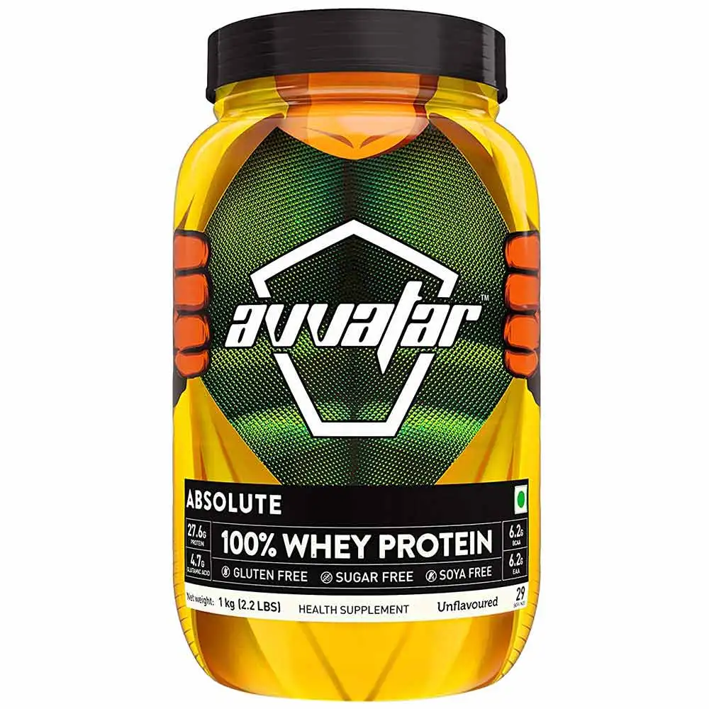 Avvatar Absolute 100% Whey Protein,  2.2 lb  Unflavoured