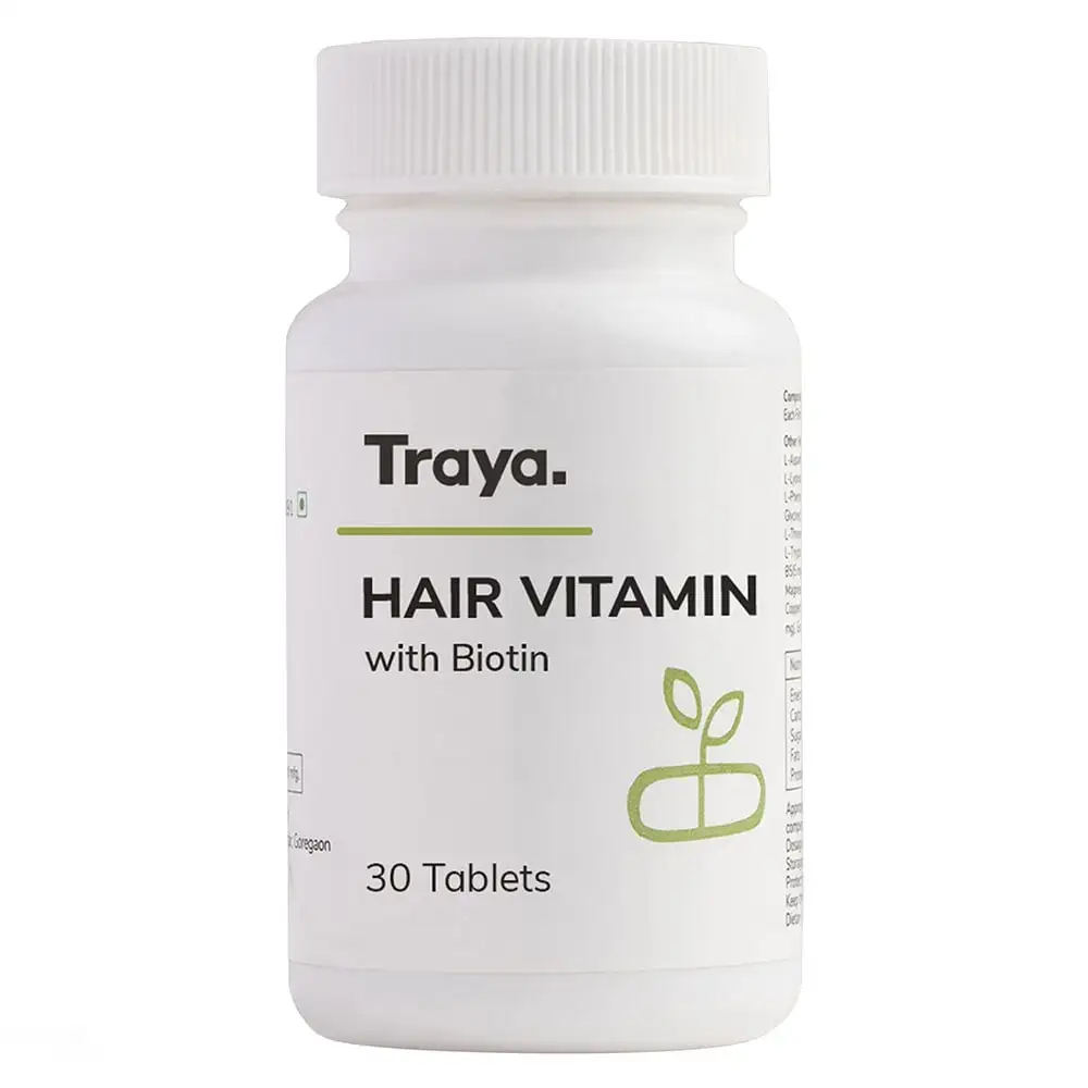 Traya Hair Vitamin with Biotin,  30 tablet(s)  Unflavoured