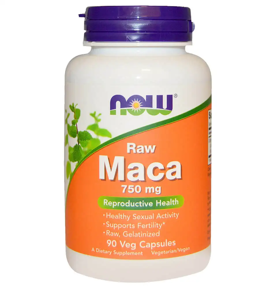 Now Raw Maca 750 mg,  90 veggie capsule(s)