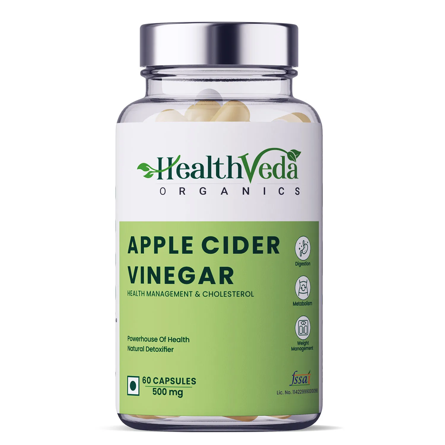 Health Veda Organics Apple Cider Vinegar Supplements