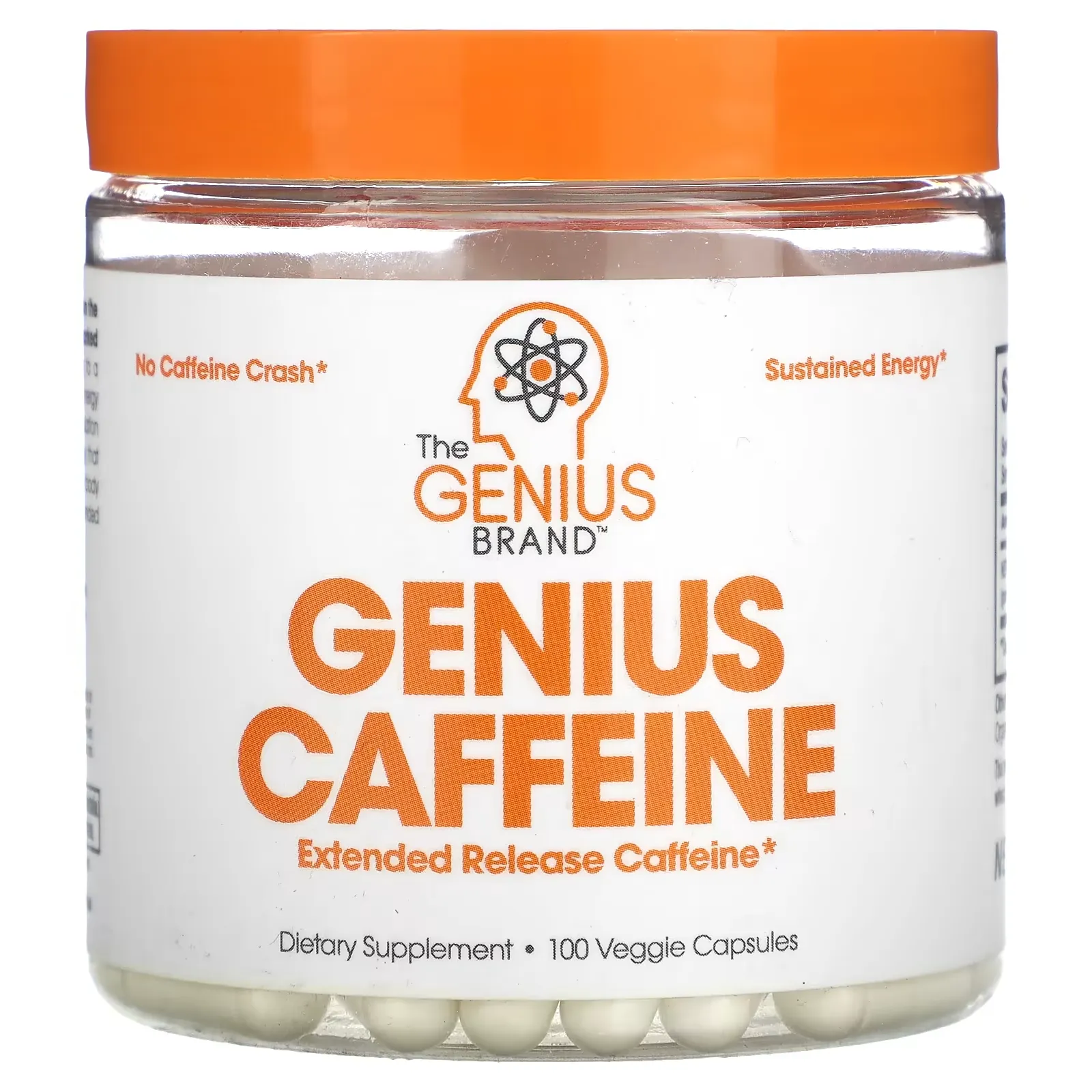 Genius Caffeine, 100 Veggie Capsules