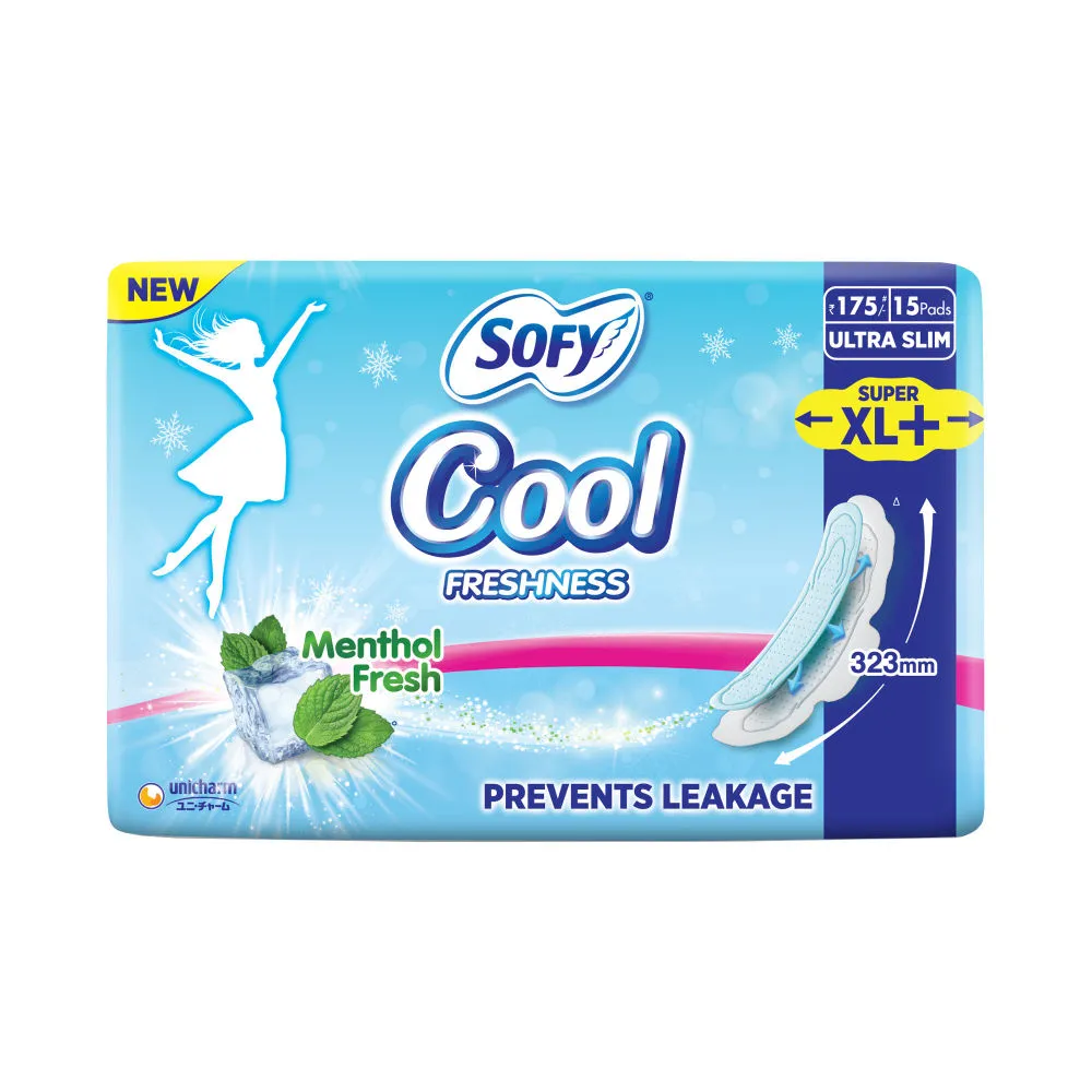 Sofy Cool Super Xl+ Sanitary Pads - 15 Pads