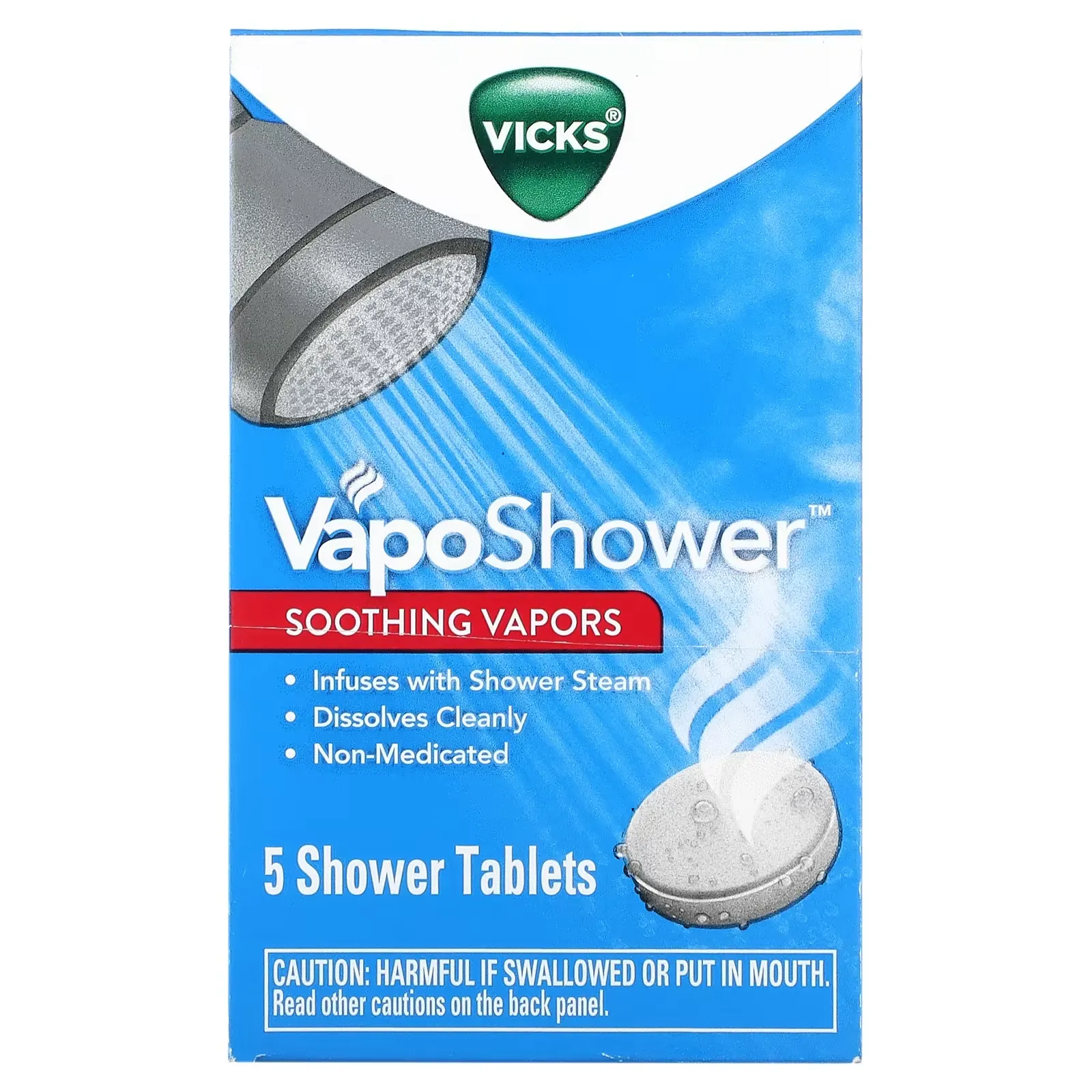 VapoShower, Soothing Vapors, 5 Shower Tablets