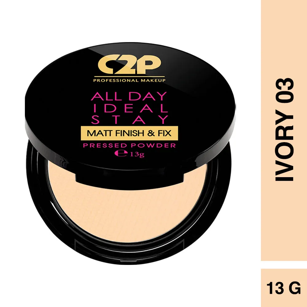 C2P Pro All Day Ideal Stay Matte Finish & Fix - Ivory 03