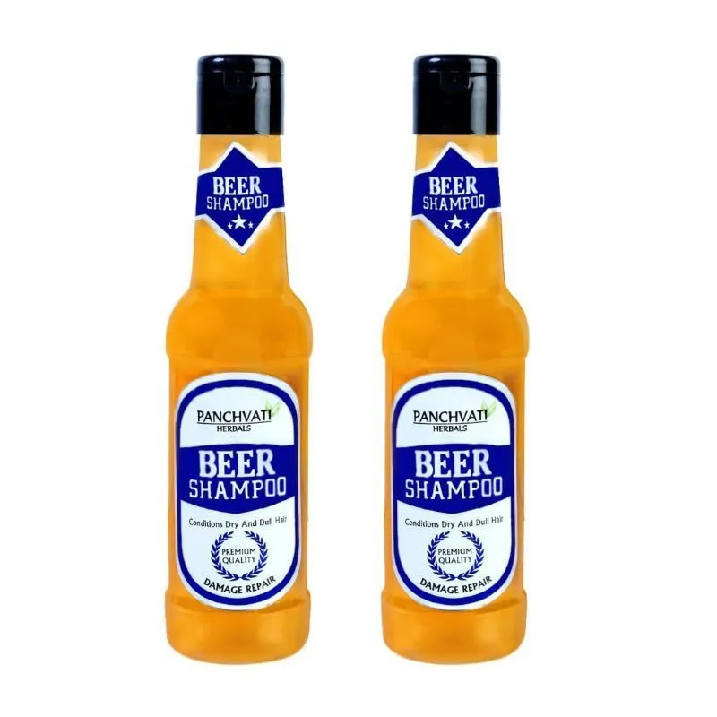 Panchvati Herbals Hair Beer Shampoo - Pack Of 2