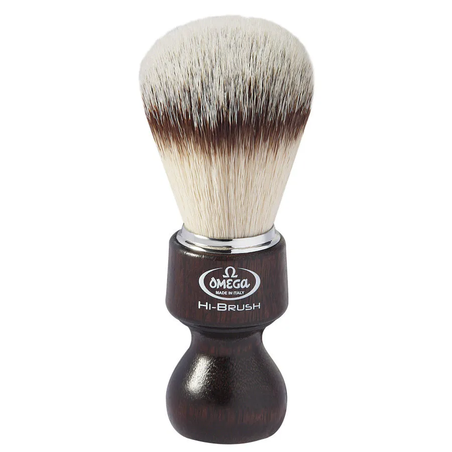 Omega 46126 Hi-Brush Fiber Shaving Brush