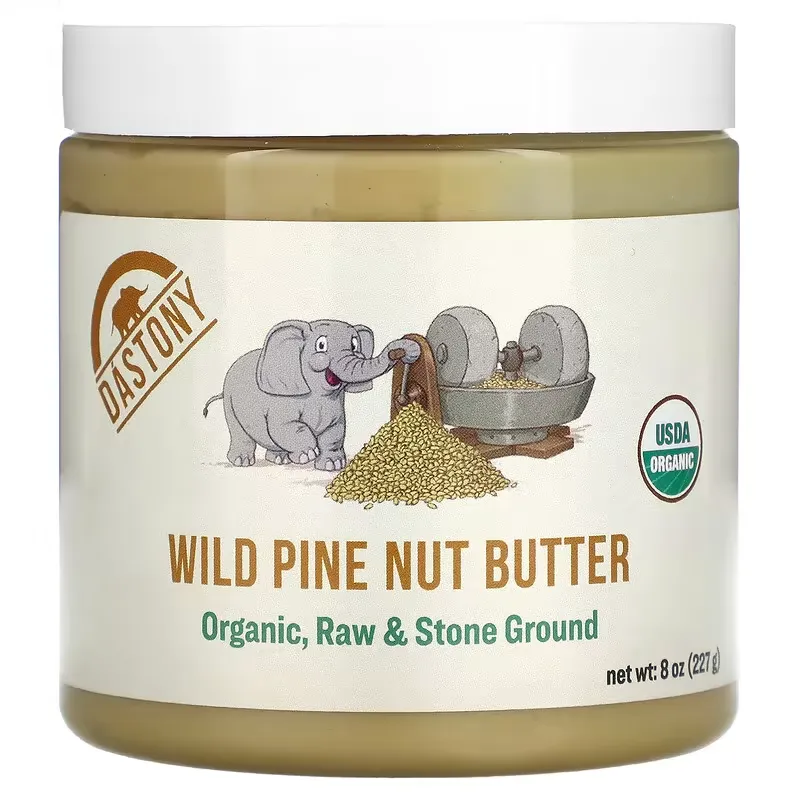 Organic Wild Pine Nut Butter,  8 oz (227 g)