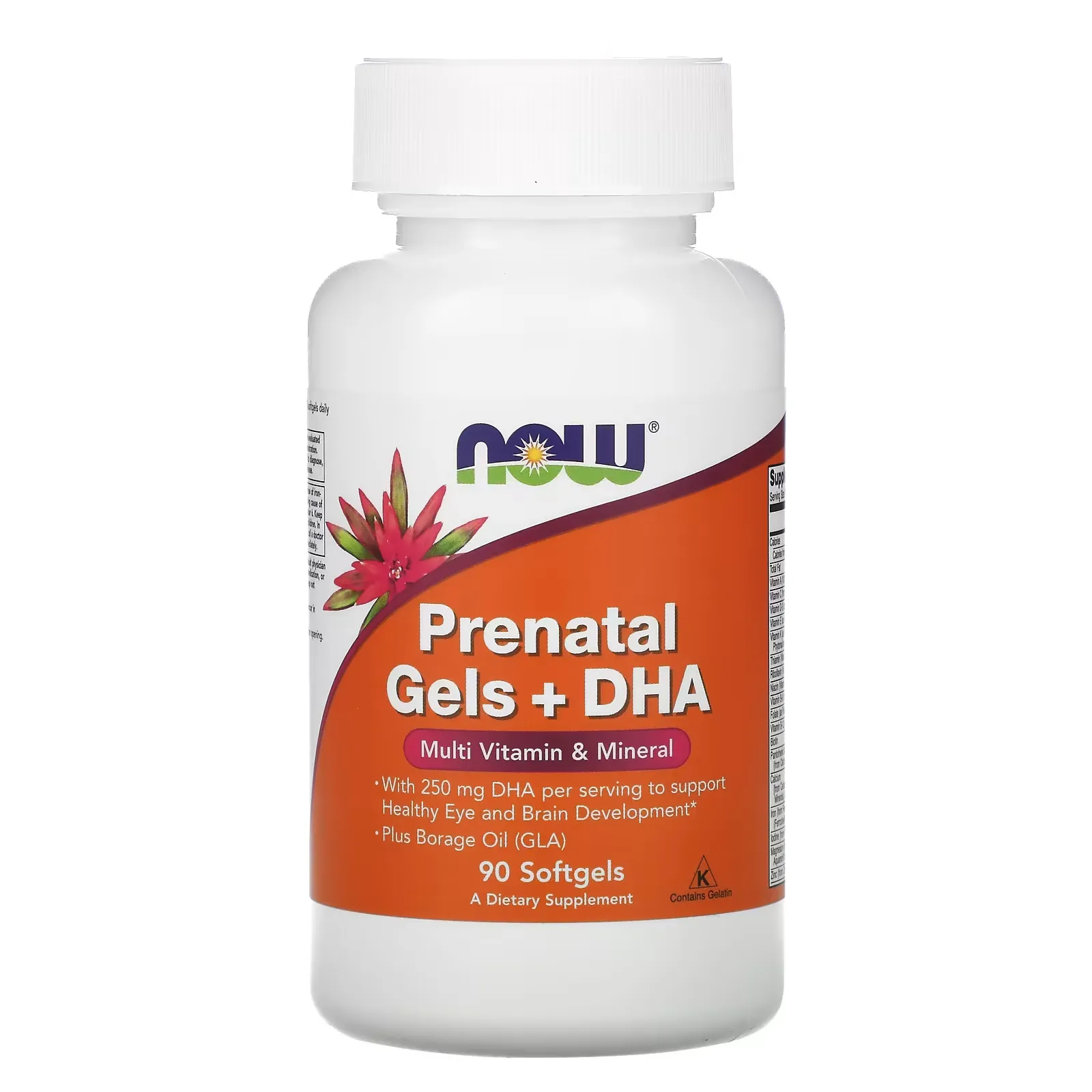 Prenatal Gels + DHA, 90 Softgels