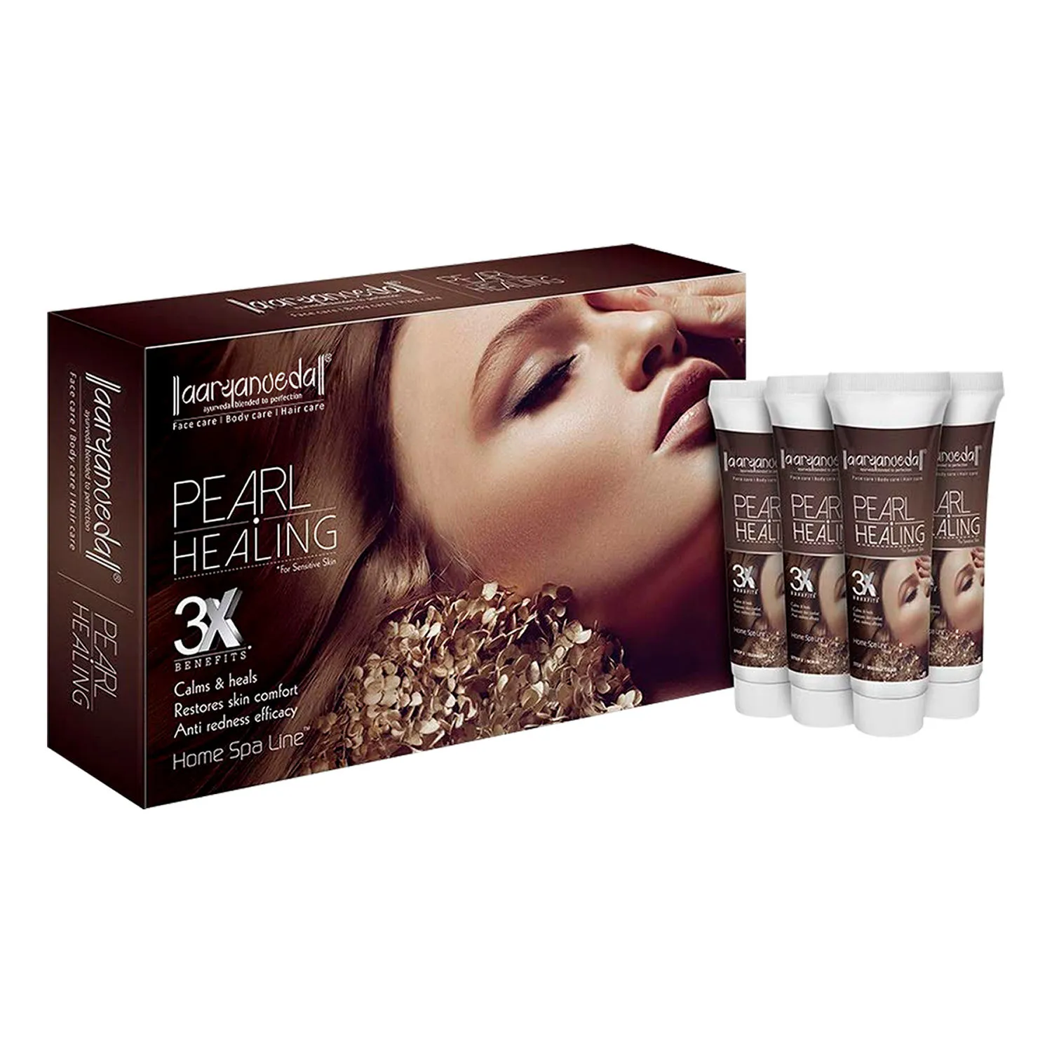 Aryanveda Pearl Healing 3X Home Spa Kit