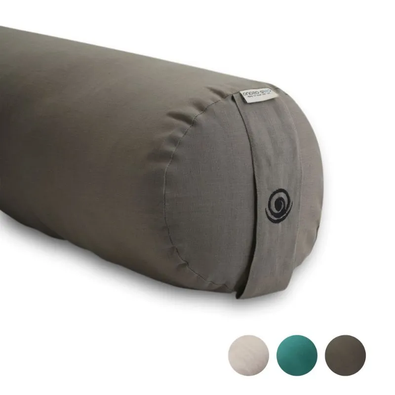 Core Asana Cylindrical Bolster- Raincloud