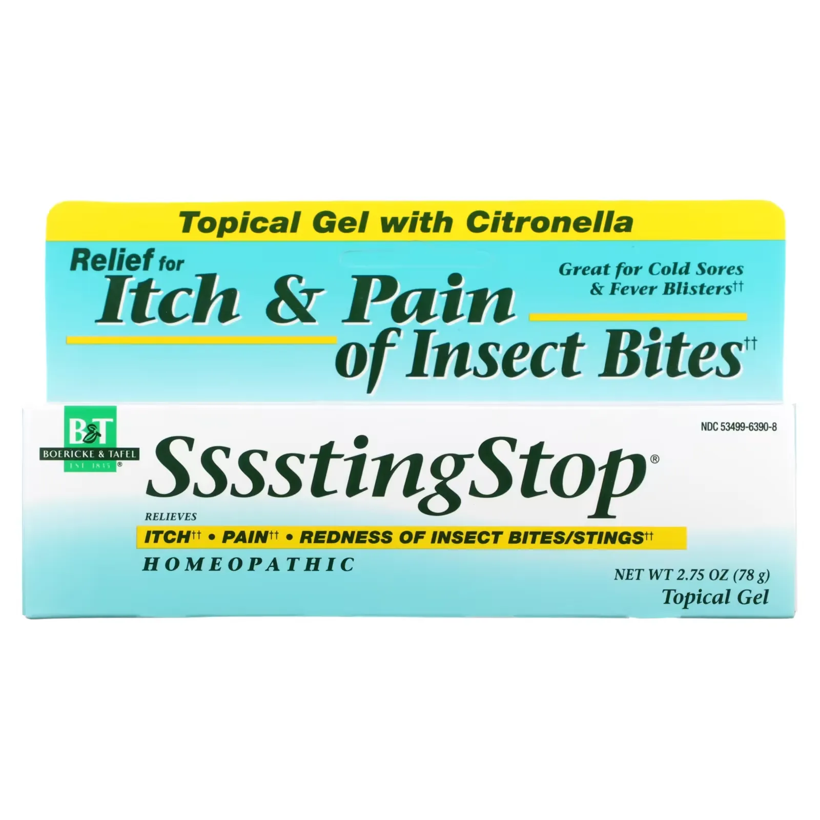 SssstingStop, Topical Gel with Citronella, 2.75 oz (78 g)