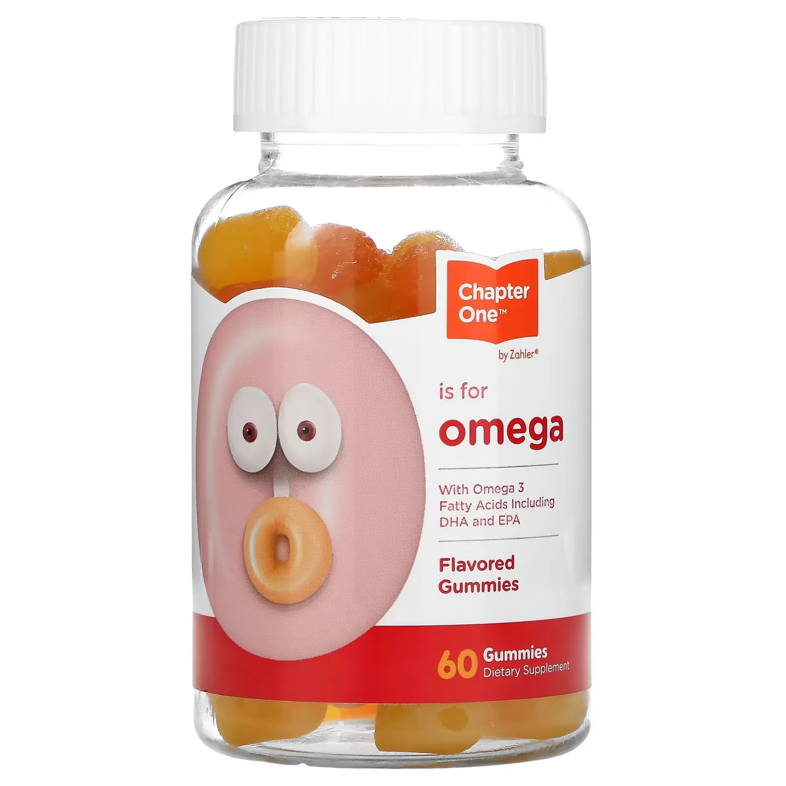 O is for Omega, Flavored Gummies, 60 Gummies