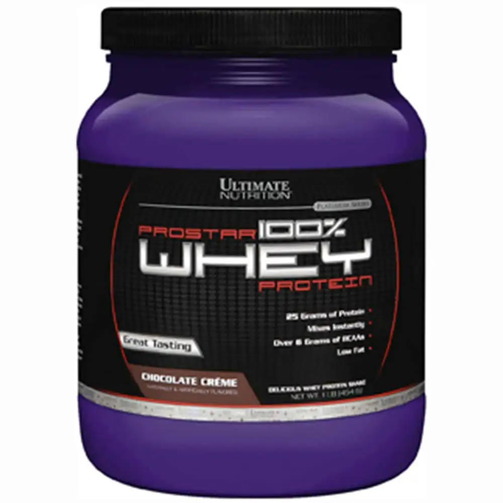 Ultimate Nutrition Prostar 100% Whey Protein,  1 lb  Chocolate Creme