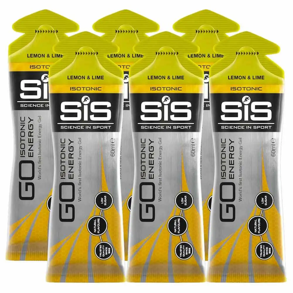 Science In Sport SIS Gel Go Isotonic Energy,  6 Piece(s)/Pack  Lemon & Lime