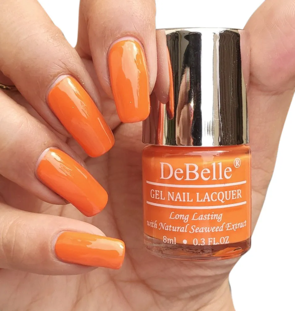 DeBelle Gel Nail Lacquer - Tangerine Sheen