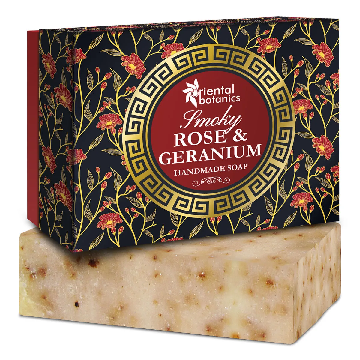 Oriental Botanics Smoky Rose & Geranium Handmade Soap