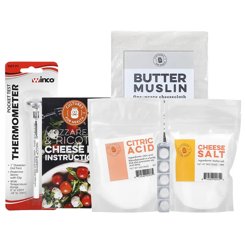 Cheese Kit, Mozzarella & Ricotta, 1 Kit