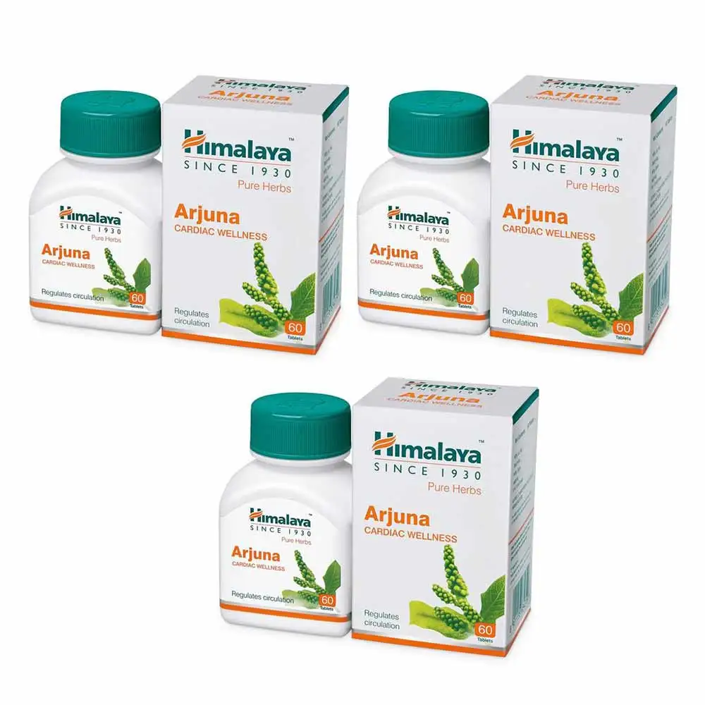 Himalaya Arjuna (Pack of 3),  60 tablet(s)