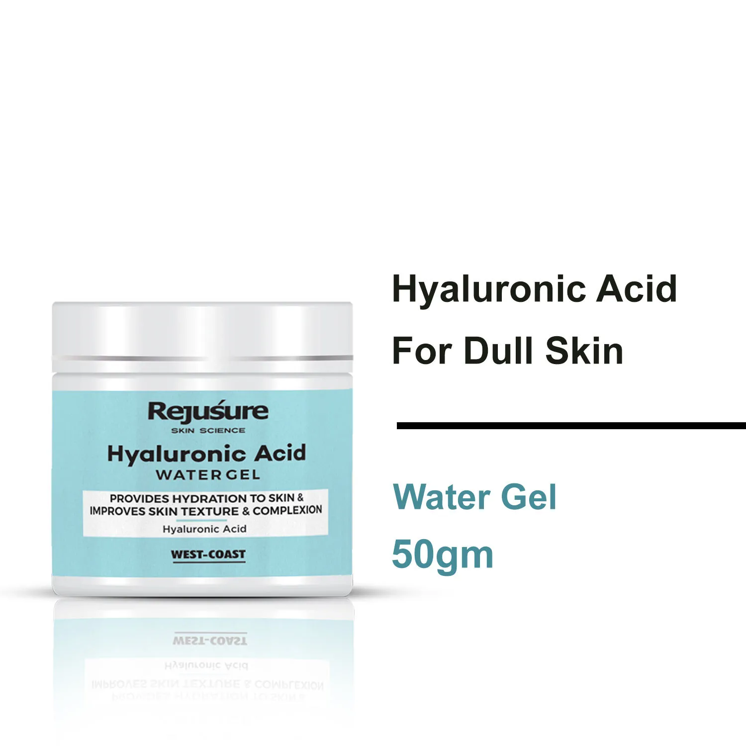 Rejusure Hyaluronic Acid Gel - Provides Hydration to Skin and Improves Skin Texture