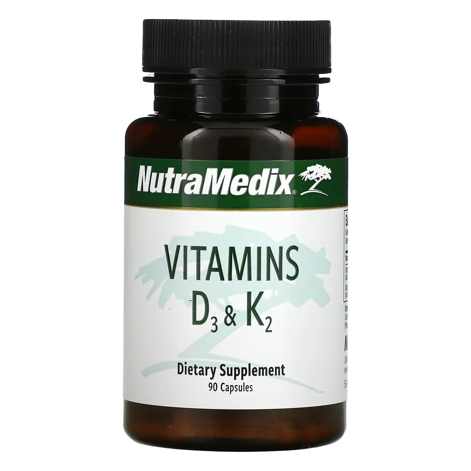 Vitamins D3 & K2, 90 Capsules