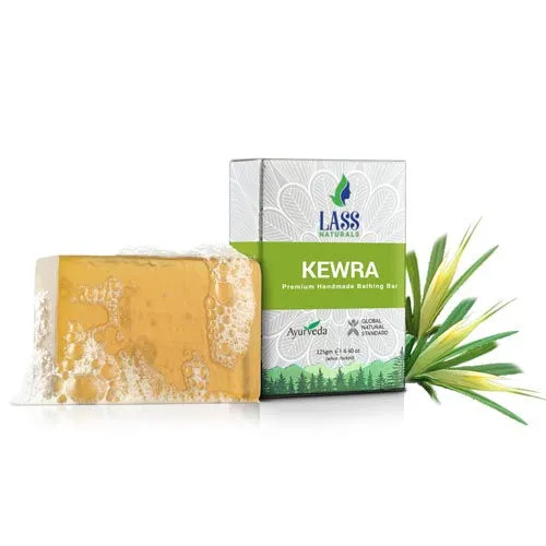 Lass Naturals Kewra Premium Handmade Bathing Bar