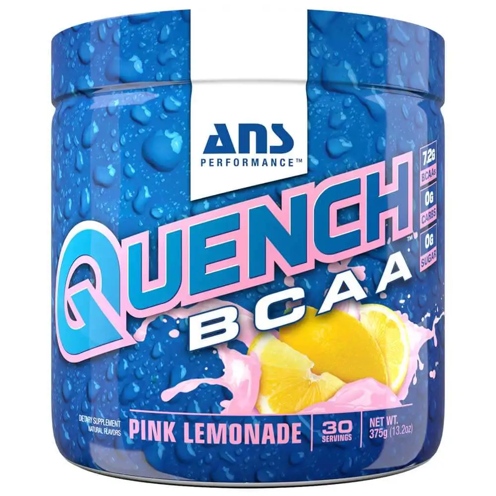 ANS Performance QUENCH BCAA,  0.82 lb  30 Servings  Pink Lemonade