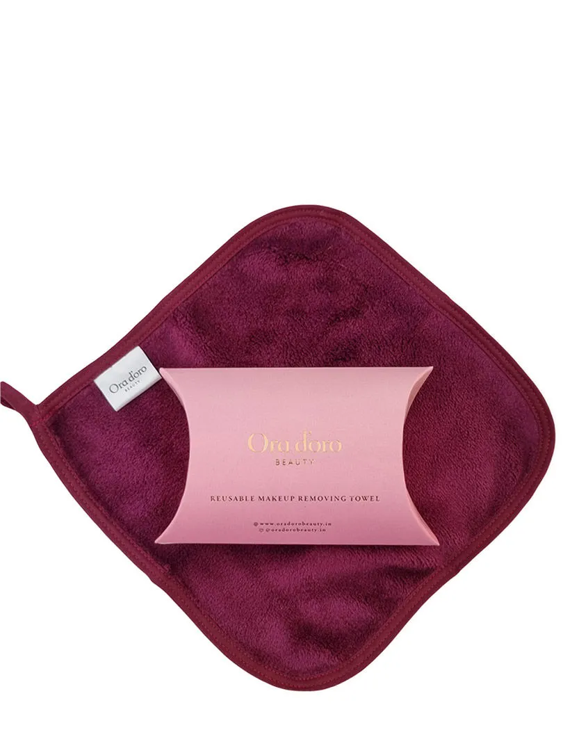 Ora d'oro Beauty Reusable Makeup Removing Towel