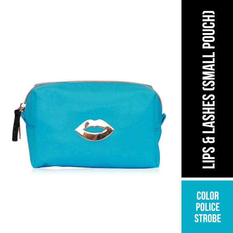 Colorbar Pouch Lips & Lashes (small Pouch) - Police Strobe