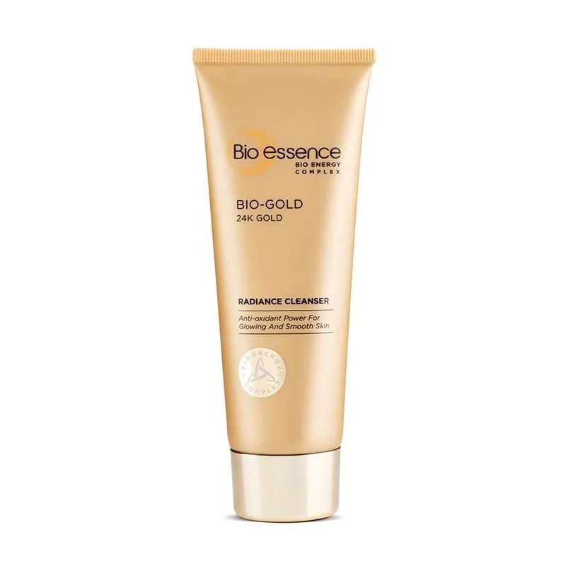 Bio-essence Bio-Gold Radiance Cleanser With Pure 24K Gold, Collagen Amino Acids -Gentle Wash