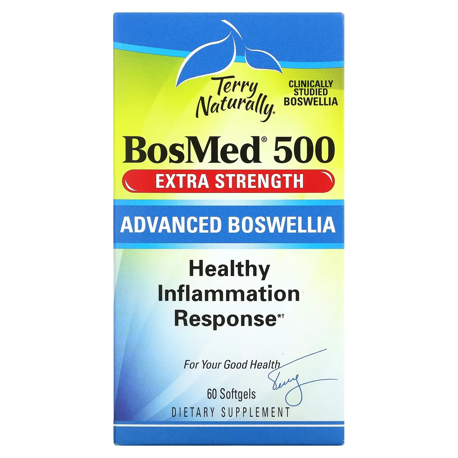 BosMed 500, Extra Strength, Advanced Boswellia, 60 Softgels