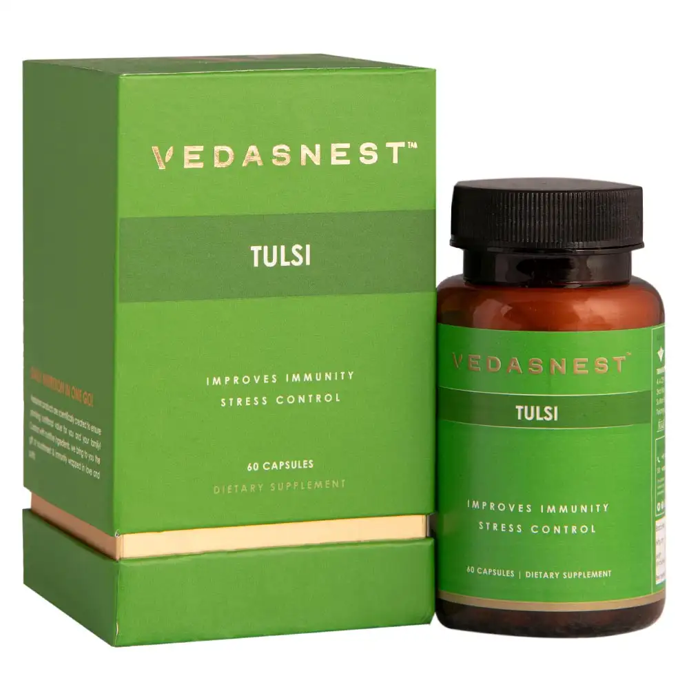 VEDASNEST Tulsi,  60 capsules