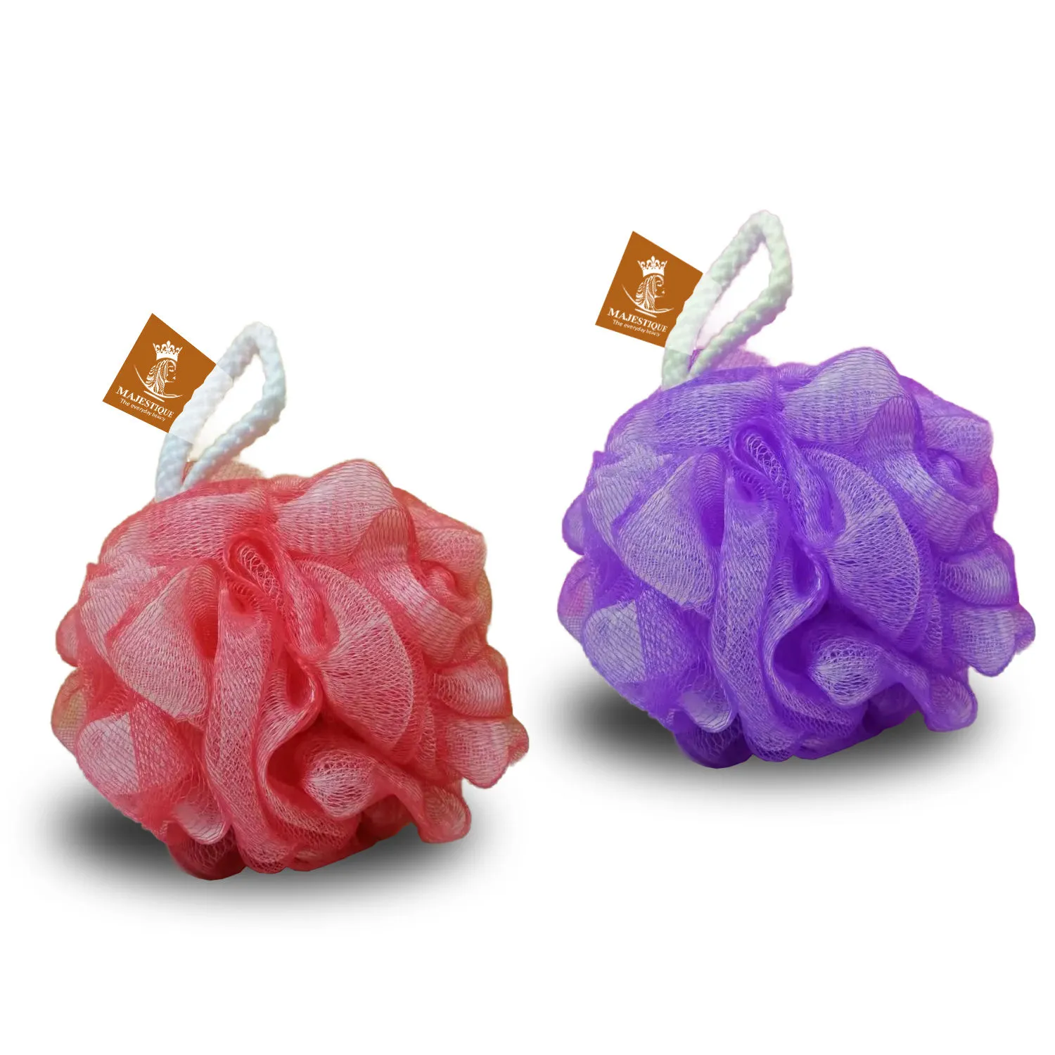 Majestique Exfoliating Bath Loofah - Pack of 2