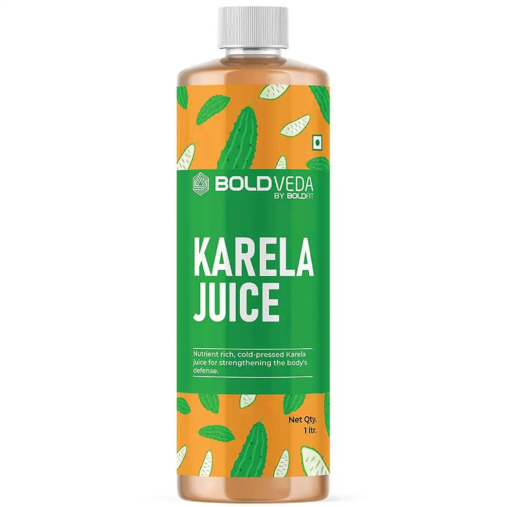 Boldfit Karela Juice,  Unflavoured  1 L