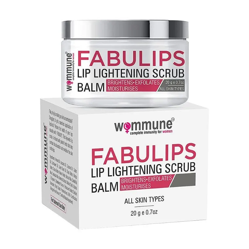 Wommune Lip Lightening Scrub Balm