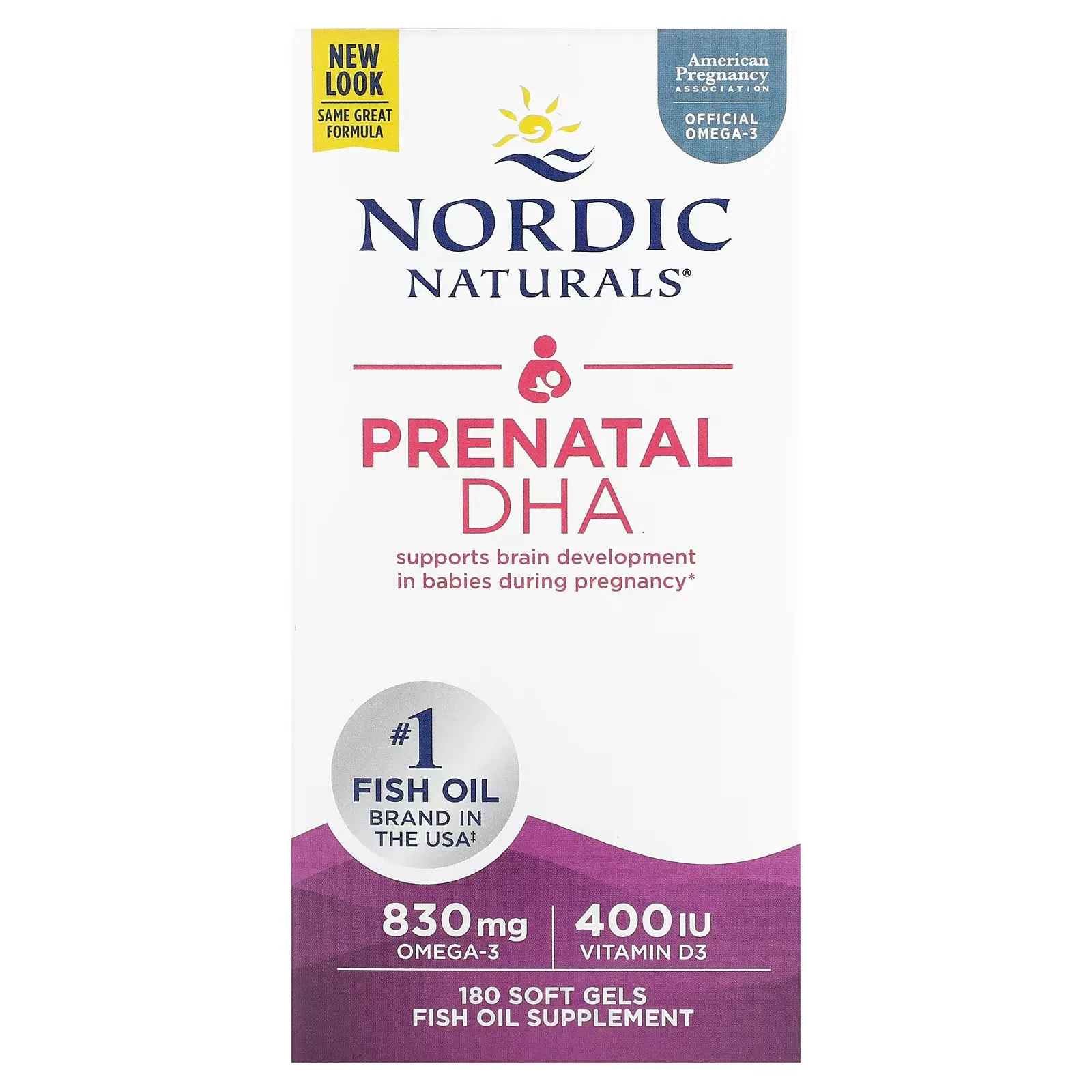 Prenatal DHA, 180 Soft Gels