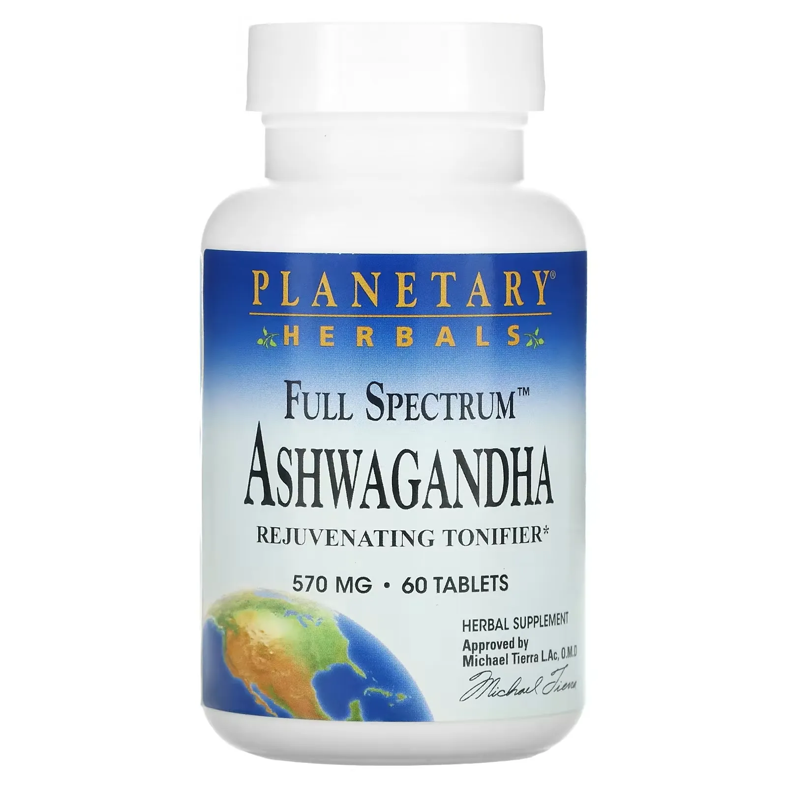 Full Spectrum Ashwagandha, 570 mg, 60 Tablets