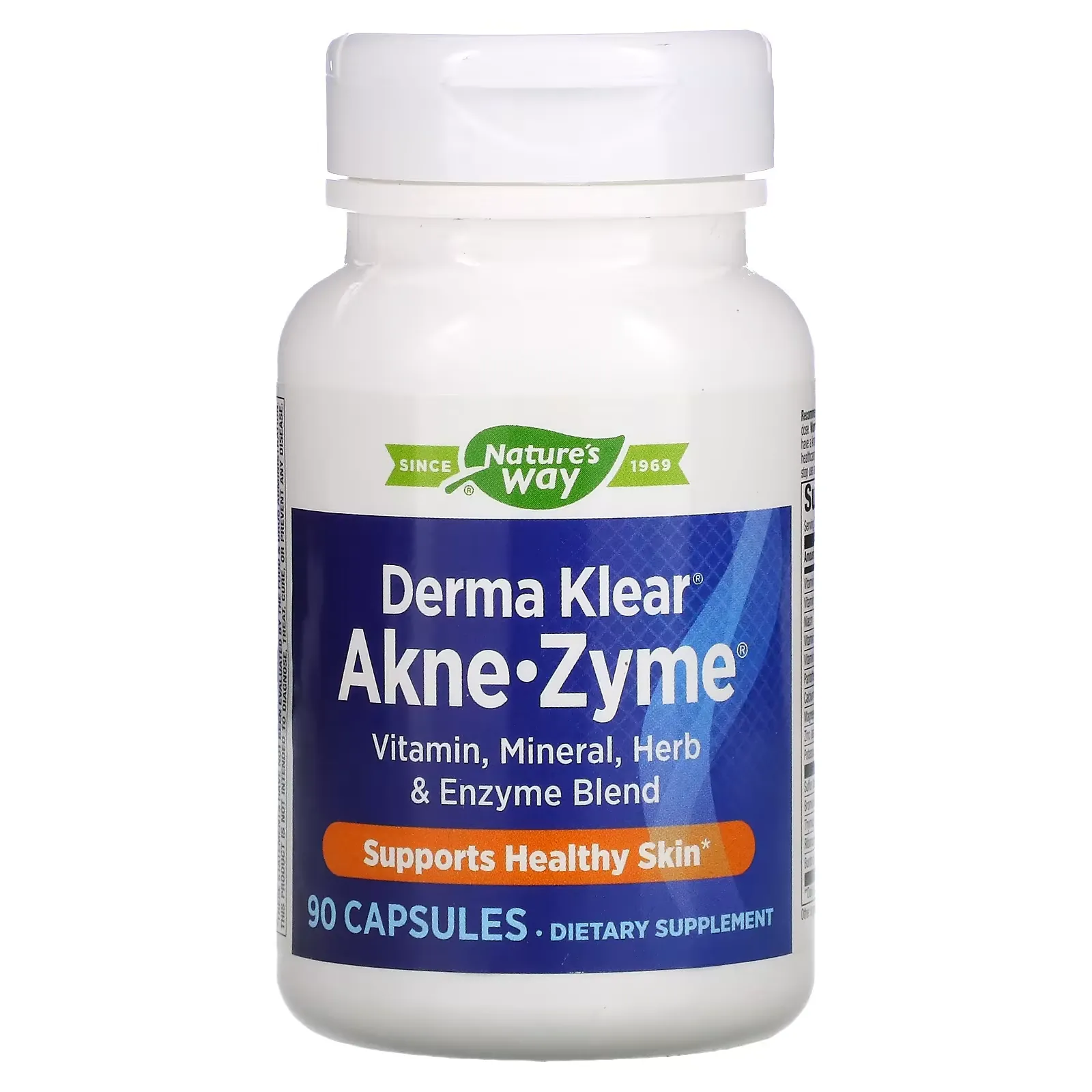 Derma Klear Akne-Zyme, 90 Capsules