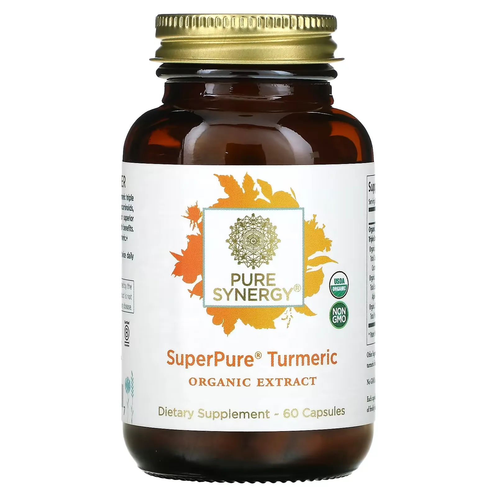 SuperPure Turmeric, 60 Capsules