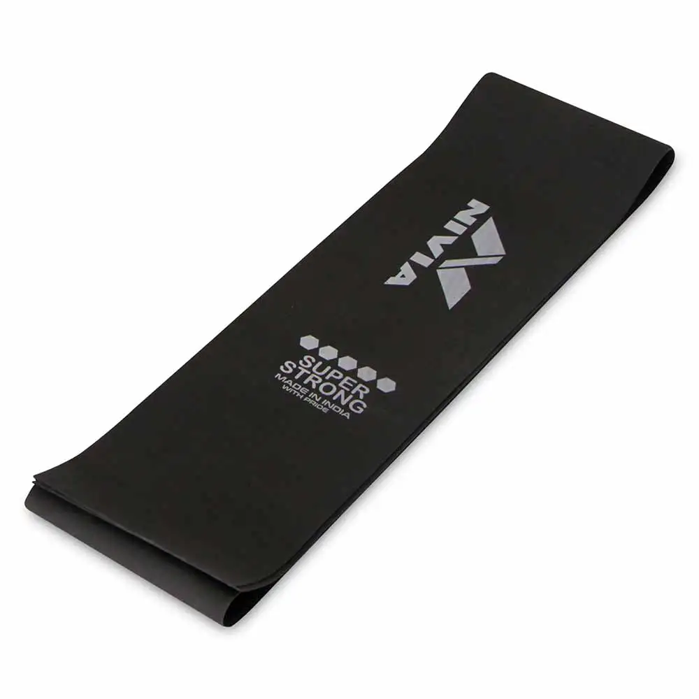 Nivia Resistance Exercise Band,  Black  Super Strong