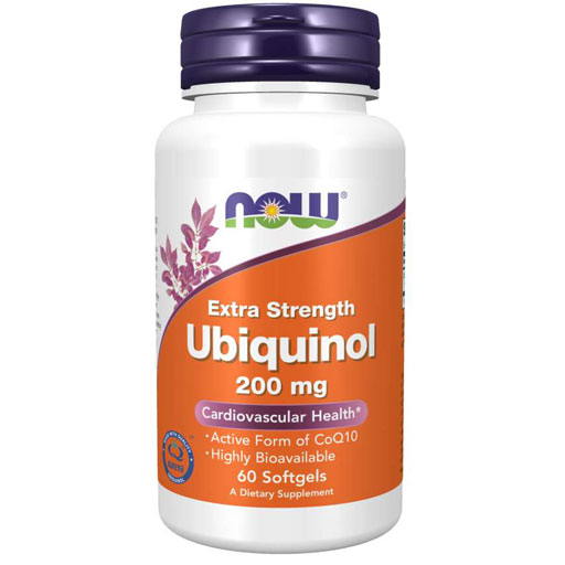 NOW Ubiquinol - 200MG - 60 Softgels