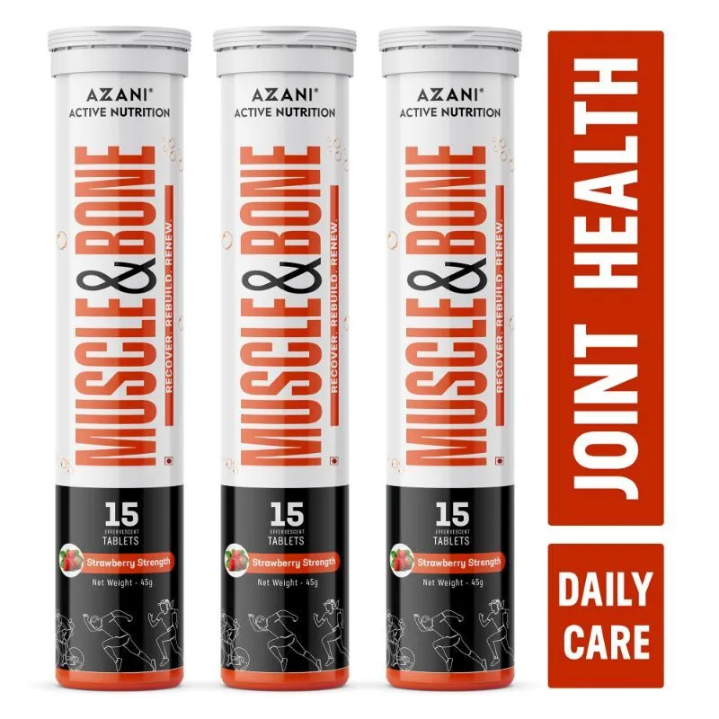 Azani Active Nutrition Muscle & Bone Health-jo-fix C (Pack Of 3)