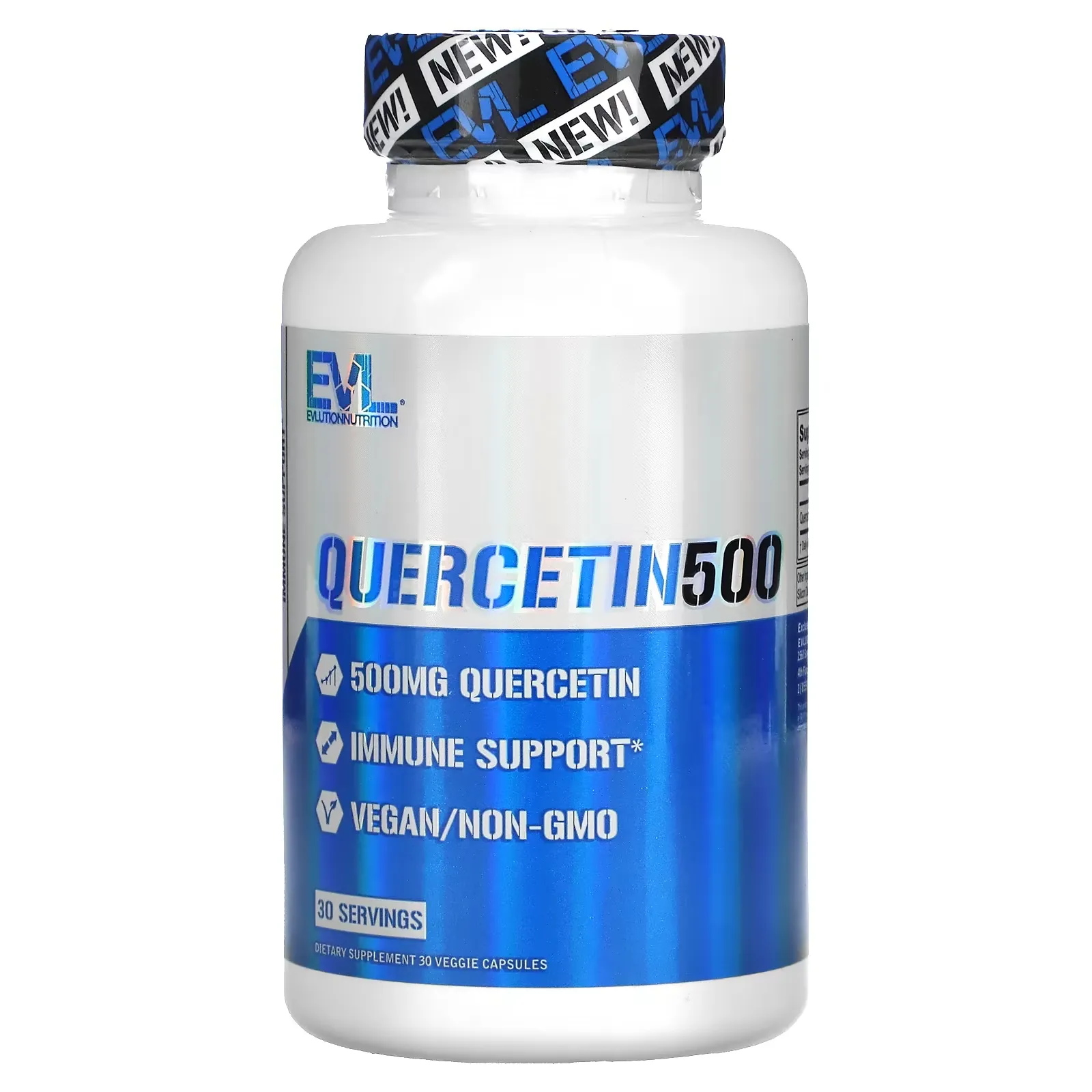 Quercetin 500, 500 mg, 30 Veggie Capsules